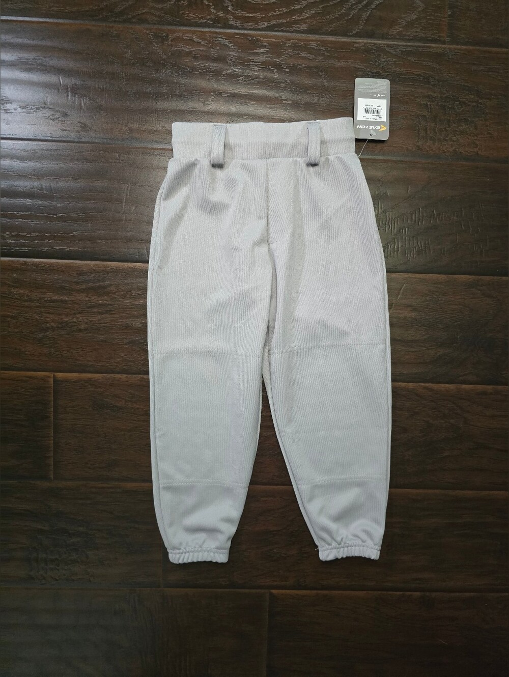 NWT Easton Youth Boys Baseball Pants Grey YXS